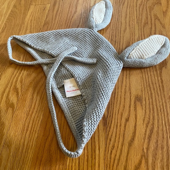 Organic Cotton Bunny Hat (1-3 year) - Picture 2 of 5